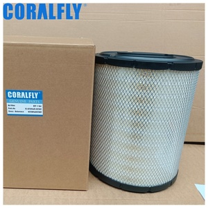 CORALFLY OEM/ODM Filtro de Aire para Camiones y Excavadoras de Alta Filtración, Repuestos 6I2501 6I2502 P532501 AF25126M AF25125M - Product Image 2