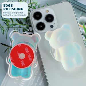 Soporte Adhesivo para Teléfono Móvil con Diseño de Oso, Color Personalizado, Lindo, para iPhone 17 16 15 14 13 Pro Max, Venta al Por Mayor de Fábrica Aikusu - Product Image 6