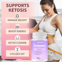 Capsules de suppléments amincissants OEM Keto BHB au vinaigre de cidre de pomme pour la nuit, brûleur de graisse, marque privée