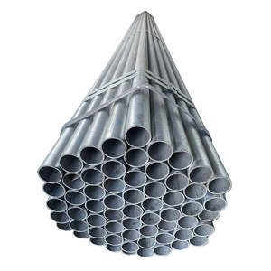 Tubo de Acero Galvanizado Laminado en Caliente de Alta Calidad Dx51d+<span class=keywords><strong>z</strong></span>, Tubos Redondos de Acero Galvanizado con Recubrimiento de Zinc - Product Image 1
