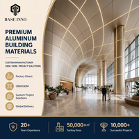 Panneaux de façade découpés au laser en aluminium perforé, étanches, pour revêtement mural de bâtiment, personnalisés OEM Inno 2026