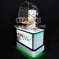 Machine de loterie avec moniteur pour jeux de loto