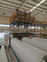 Industrielle Extrusionslinie für selbstklebende, asphaltsfreie Folienplatten zur Herstellung von PVC-, EVA-, HDPE- und LLDPE-Kunststoff-Wasserdichtungsmembranen