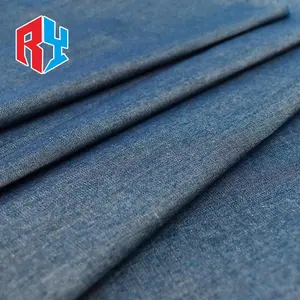 Bán Buôn Hiện Đại Cổ Điển Mùa Hè <span class=keywords><strong>Twill</strong></span> 100% Cotton Denim Quần Jean Mềm Chất Liệu Vải Cho Quần Áo - Product Image 1
