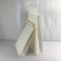 Sac d'Expédition Éco-Biodégradable en Papier Kraft Blanc, Pochette Postale Adhésive en Carton avec Soufflet Latéral pour l'Envoi de Vêtements