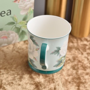 แก้วกาแฟลายกุหลาบขาว โบนไชน่า พร้อมกล่อง ชุดของขวัญสุดพิเศษ ลดราคา - Product Image 3
