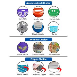 5kg balık gıda çantası fabrika toptan çevre dostu Bopp lamine hayvan besleme sığır kuş balık yemi paketi için Pp dokuma çanta çuval - Product Image 6