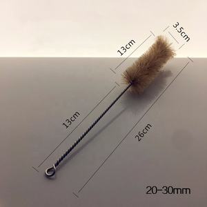 4Biolab S M L spazzola per tubo da laboratorio spazzola per tubo di vetro con setole di maiale - Product Image 2