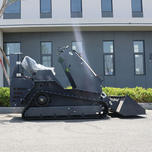 चीनी कारखाने हॉट 350 किलोग्राम फ्रंट एंड कस्टम रंग छोटे मिनी ट्रैक डीजल स्किड स्टीड लोडर - Product Image 5