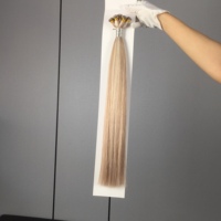 Extensions de cheveux naturels Remy vierges européens doublement étirés, faits à la main, couleur mixte, tissage noué à la main Jasminebeauty