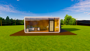 Hôtel capsule en acier préfabriqué de haute qualité à construction rapide, cabine Apple, <span class=keywords><strong>maison</strong></span> conteneur étanche pour salon, bureau à domicile - Product Image 3