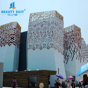 ตกแต่งผนังภายนอกอาคารอลูมิเนียมอาคารวัสดุหุ้มโลหะ - Product Image 6