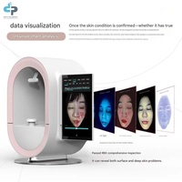 Analyseur de peau portable de bureau AI, appareil pour mesurer l'hydratation, l'huile, l'élasticité et les pores du visage, usage professionnel à domicile, commercial, salon de beauté