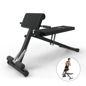 Wholesale Abdominal Exercise Bench Equipment Exercise Flat Incline Decline Bench Adjustable Weight Multi-functional Sit Up Bench