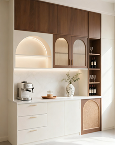 Buffet simple moderne personnalisé Buffet en bois blanc Buffet pour <span class=keywords><strong>salle</strong></span> <span class=keywords><strong>à</strong></span> <span class=keywords><strong>manger</strong></span> Approvisionnement direct d'usine - Product Image 2