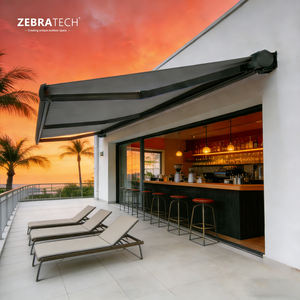 <span class=keywords><strong>Voile</strong></span> <span class=keywords><strong>d</strong></span>'<span class=keywords><strong>ombrage</strong></span> en acrylique pour balcon et terrasse avec structure en aluminium pour la protection solaire extérieure du jardin et conception rétractable - Product Image 1