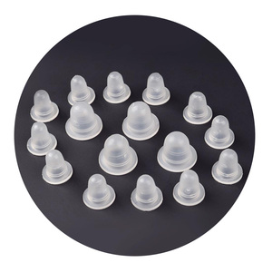 Disposable Transparent Silicone Tattoo Ink Cup Waterproof Microblading Pigment Cap <b>Holder</b> for PMU - Product Image 2