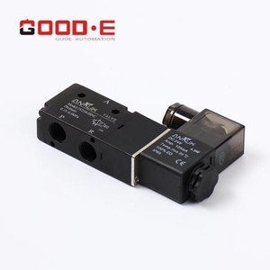 Válvula solenoide neumática <span class=keywords><strong>GUDE</strong></span> Factory 3V210-08NC con bobina simple para aplicaciones compactas - Product Image 2