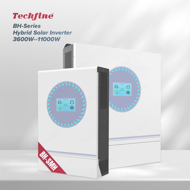 RGB Touchable Screen 3600w 4000w 6200W 7500W 8600W 11000W On/off Grid Hybrid Solar Storage Inverter for 24v 48v Battery System