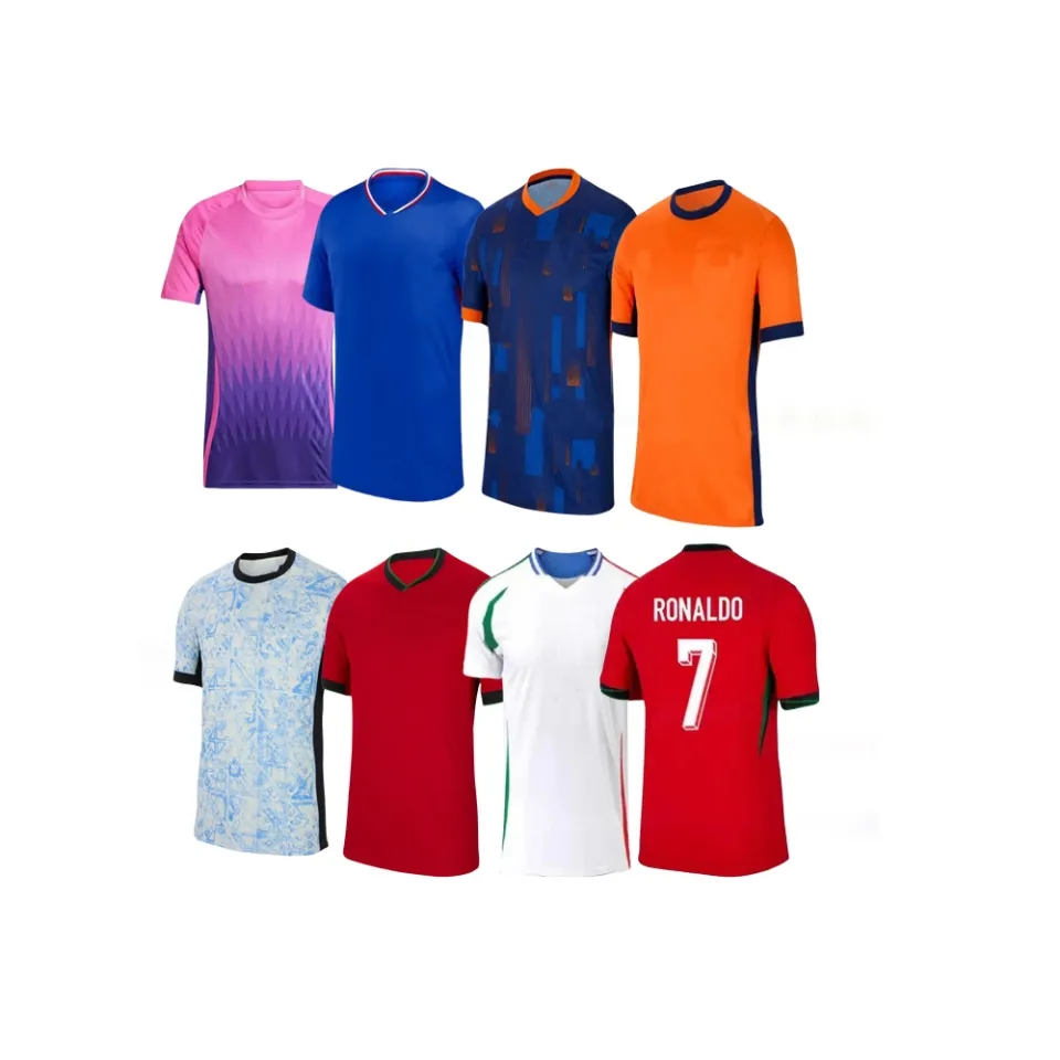ใหม่ 2024 ที่กําหนดเองJerseyคุณภาพเสื้อฟุตบอลไทยชายชุดฟุตบอลชุดทีม 24 25 เสื้อฟุตบอลชุดฟุตบอล
