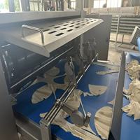 4600 PCS/H technologie d'automatisation Machine alimentaire Taco ligne de Production cuisson refroidissement empilage pressage stratification sûr et sain