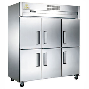2025 Industrial Commercial Hotel Four Doors Vertical Upright <b>Fridge</b> 4 Door Refrigerator Chiller Deep Freezer - Product Image 6
