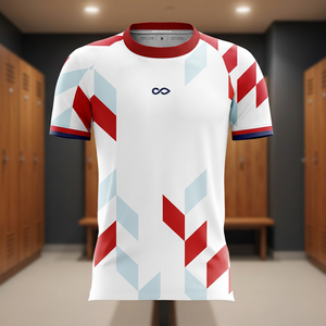 Conjunto de camisetas de fútbol de uniforme personalizado, ropa de fútbol impresa por sublimación, camisetas de fútbol, ropa deportiva de fútbol personalizada, uniforme de equipo de fútbol - Product Image 3