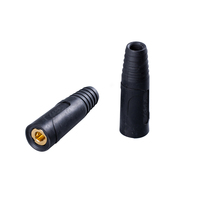 Fiche de câble 35-50 du connecteur de câble des torches de soudage TIG