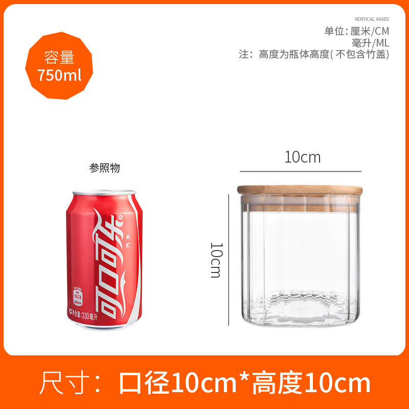 10 cm de diámetro, 10 cm de altura, 750 ml de capacidad, 100 cajas