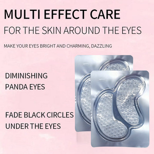 Masque pour les yeux au collagène, hydrogel, peptide, anti-rides, nid d'abeille, micro-aiguilles pour le contour des yeux, raffermissant et réduisant les poches - Product Image 5