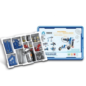 Nuevo juguete de juego para niños de 6-8 años 9686 <span class=keywords><strong>Kit</strong></span> de tecnología de ensamblaje de bloques de construcción juguete educativo - Product Image 3