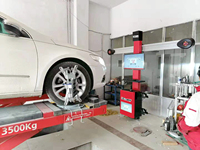 Machine à aligner les roues 3D, machine à changer les pneus et équilibreuse de roues combinées