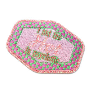 แพทช์หมวกผู้หญิงสำหรับทรักเกอร์หมวกถักแบบตะวันตกขนาดออกแบบได้ตามที่ต้องการ - Product Image 3