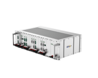 RDEKONO 19-Zoll 3U Aluminium-Legierung Steuerungsbox Subrack 160mm Board-Chassis Backplane CPCI ATCA VPX Server-Gehäuse/Rack/Schrank