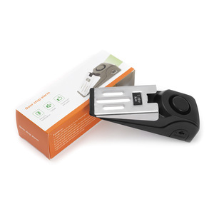 Allarme porta Stop 120db blocco porta vibrazione allarme per il viaggio porta di sicurezza fermaporta fermaporta per la sicurezza domestica - Product Image 6