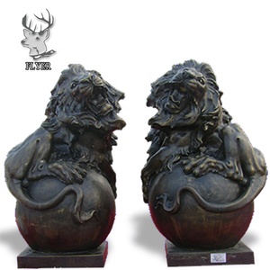 Decoración de Pared, Estatua de Cabeza de León de Bronce de Tamaño Más Pequeño, <span class=keywords><strong>Precio</strong></span> Más Económico, Cabeza de León de Bronce - Product Image 4