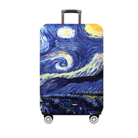 Étui à bagages en Spandex plus épais 330G, housse de protection, valise, accessoires de voyage, housse anti-poussière en néoprène élastique