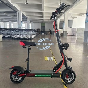 Trottinette Électrique Pliable pour Adulte avec Pneus Gonflables de 10 Pouces, Double Amortissement, Écran LCD et Haute Capacité de Montée - Direct Usine - Product Image 2