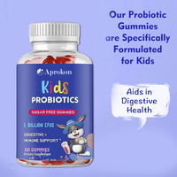 Gummies Probiotiques pour Enfants Marque Blanche 5 Milliards de UFC – Compléments pour le Soutien Digestif et Immunitaire