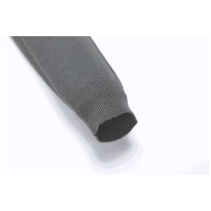 เสื้อสเวตเตอร์ถักคอวีแขนยาวสำหรับผู้ชายเสื้อสเวตเตอร์ถักขนแกะเส้นใหญ่แบบพอดีตัวตามสั่ง - Product Image 2