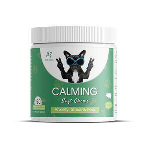 Friandises apaisantes pour chiens à base de graines de chanvre, marque privée, pour soulager l'anxiété, complément alimentaire avec L-théanine, camomille, saveur personnalisée, OEM ODM - Product Image 6