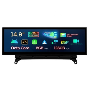 Système de navigation stéréo Android 14,9 pouces pour BMW X3 F25 2011-2013 CIC/Sans écran d'origine 8+128 Go Global 4G CarPlay XTRONS - Product Image 1