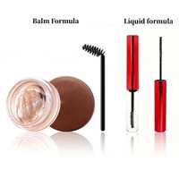 Gel sourcils waterproof personnalisé, non-croquant, tenue forte, cire coiffante pour sourcils, résistant à la transpiration, longue tenue, sculpteur de sourcils, tenue 24h.