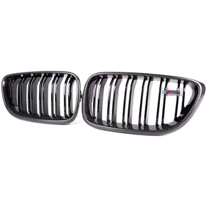 Parrilla Delantera de Fibra de Carbono con Rejilla de Riñón Doble para <span class=keywords><strong>BMW</strong></span> Serie 2 F22 F23 235I <span class=keywords><strong>240I</strong></span> <span class=keywords><strong>M2</strong></span> F87 - Product Image 4