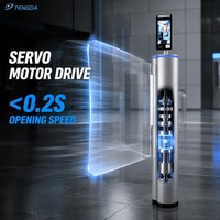 Torniquete Dinámico con Reconocimiento Facial, Sistema de Control de Acceso Inteligente con Sistema Operativo Android, Barrera de Seguridad para Peatones