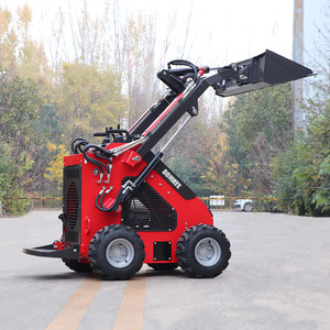 <b>Small</b> Skid Steer Loader 800kg 1 Ton Euro 5 CE EPA Mini <b>Wheel</b> Loader with YUKEN Pump Kubota Engine 2 Year Warranty - Product Image 3