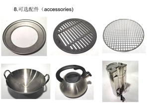 <span class=keywords><strong>Poêle</strong></span> de barbecue en <span class=keywords><strong>bois</strong></span> <span class=keywords><strong>à</strong></span> charbon de <span class=keywords><strong>bois</strong></span>, <span class=keywords><strong>poêle</strong></span> d'extérieur pour barbecue au charbon de <span class=keywords><strong>bois</strong></span>, réchaud de Camping - Product Image 3