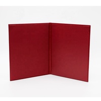 Menu en cuir PU A4 de haute qualité en différentes couleurs directement fourni par le fabricant pour les hôtels et les restaurants