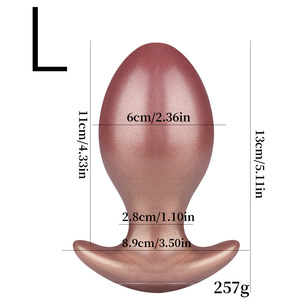 Dildo de Silicona, Huevo Monstruoso, Bolas Anales, Expansor, Entrenador de Próstata Portátil, Estilo Huevo de Dragón, Tapón Anal, Juguetes Sexuales para Hombres y Mujeres - Product Image 2