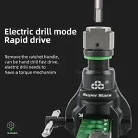 Herramienta Expansora Excéntrica de Doble Propósito ST-809AM ST-R806A para Mantenimiento de Tuberías de Cobre de Aire Acondicionado con Linterna Integrada